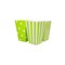36 Pcs Green Popcorn Candy Boxes Striped Dot Dessert Containers
